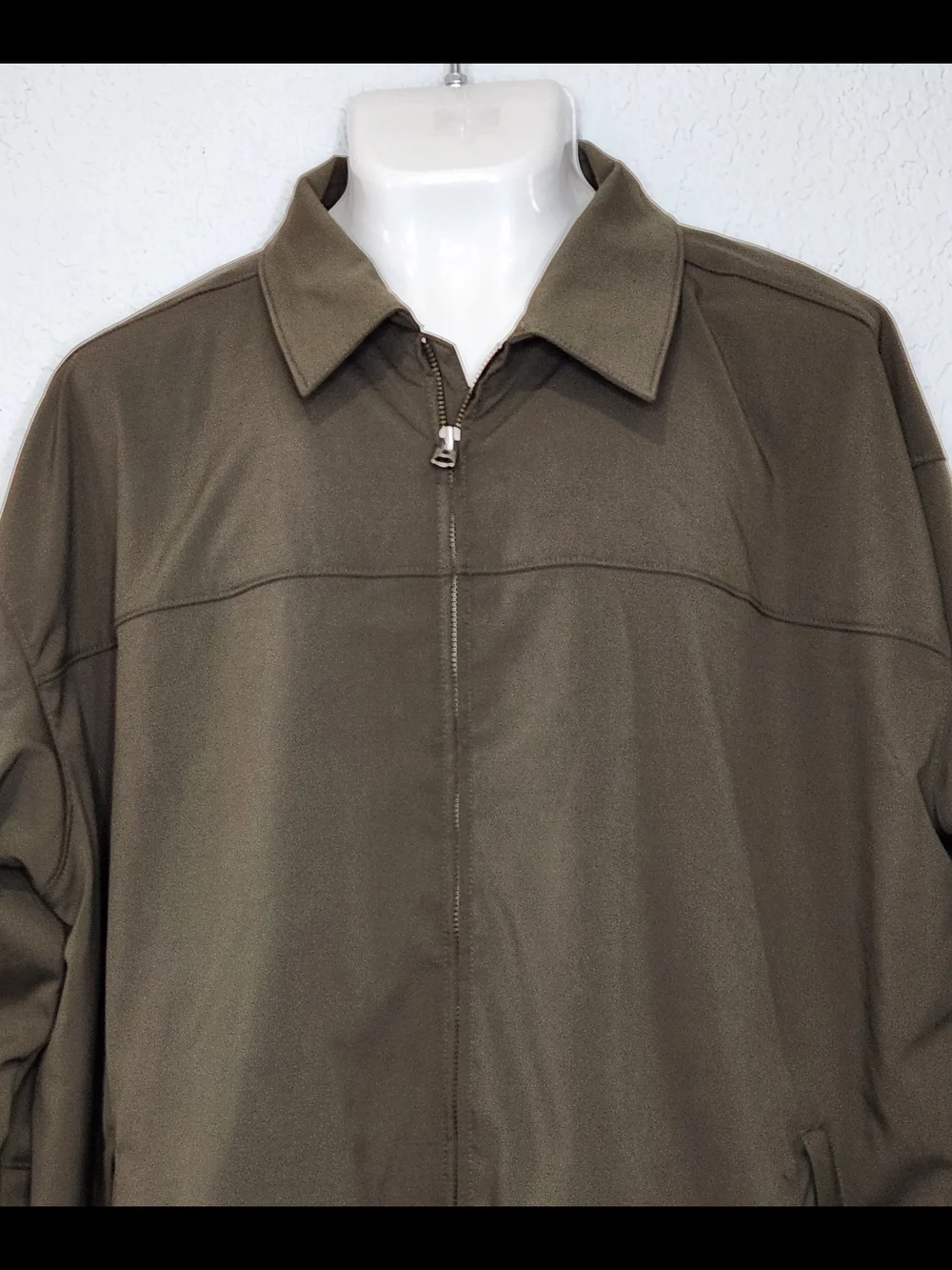 Columbia Olive Lightweight Zip Jacket